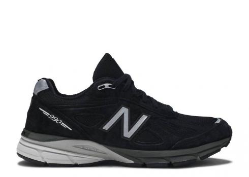 New Balance 990v4 Made In Usa Black Silver M990BK4