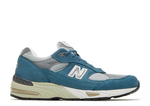 New Balance 991 Made In England Grey Blue M991BSG