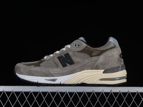 New Balance 991 MiUK JJJJound Grey Olive Cobblestone Black M991JJA