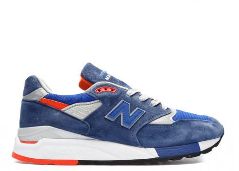 New Balance 998 Rockabilly Pack Blue Orange White M998CSAL