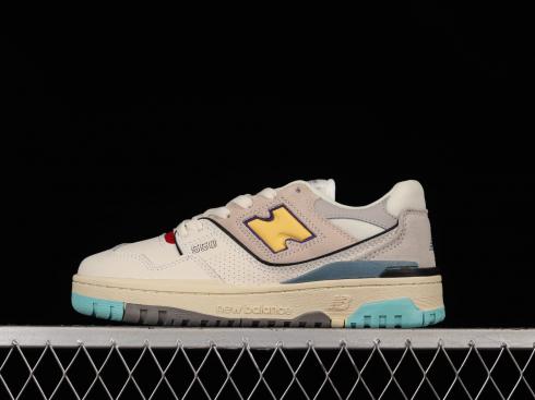 New Balance BB550 Dark Grey Blue Yellow BBW550SSC
