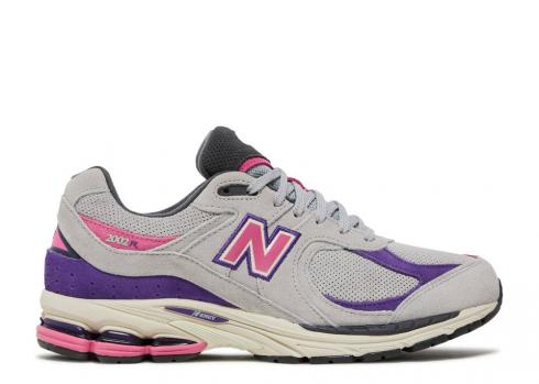 New Balance Jcrew X 2002r Rain Cloud Prism Purple Pink M2002RWB