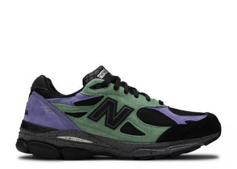 New Balance Stray Rats X 990v3 Made In Usa The Joker Purple Green Black M990SK3
