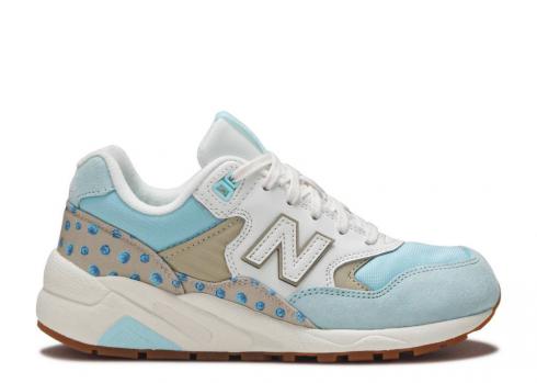 New Balance Womens 580 Baby Blue Floral White WRT580KB