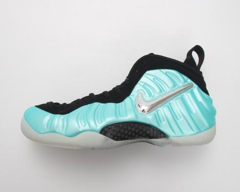 Nike Air Foamposite One Blue Black Solo Slide Mens Basketball Shoes 624015-303