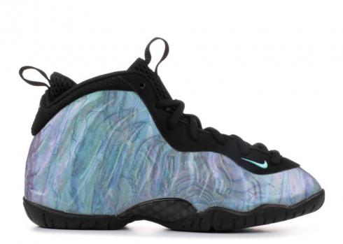 Nike Little Posite One Premium Ps Abalone Green Aurora Black AO8036-009