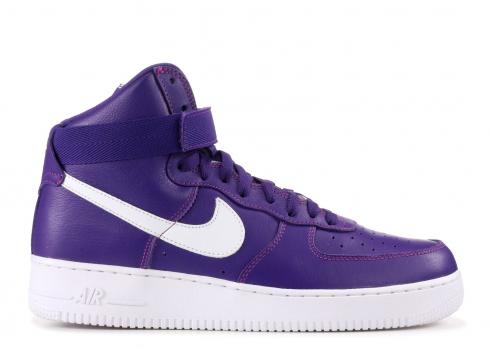 Air Force 1 High Retro Quickstrike Purple White 823297-500