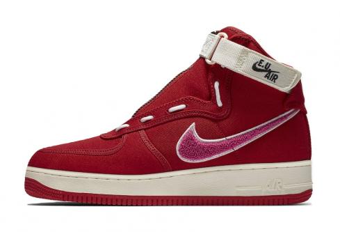 Emotionally Unavailable x Nike Air Force 1 High Team Red Sail Pink Blast AV5840-600