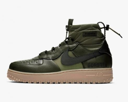 Gore-Tex x Nike Air Force 1 High Olive Green Brown CQ7211-300