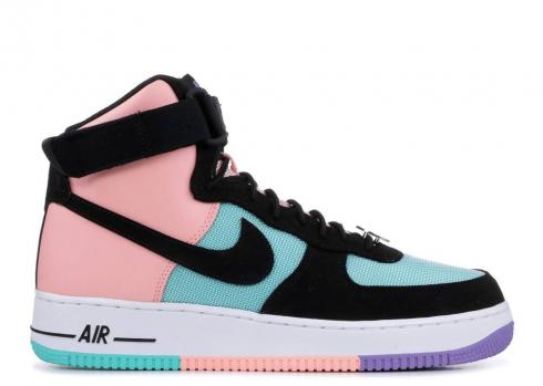 Nike Air Force 1 Have A Day Hyper Space Purple Jade Bleached Black Coral CI2306-300