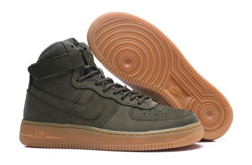 Nike Air Force 1 High Medium Olive Dark Green 922066-202