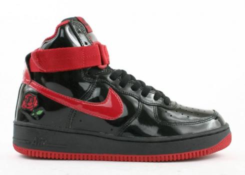 Nike Air Force 1 High Rose Black Varsity Red 624038-061