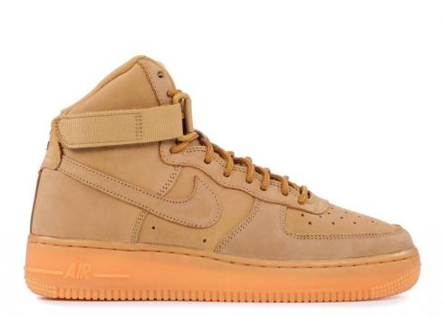 Nike Air Force 1 High Wb Gs Flax Outdoor Green 922066-203