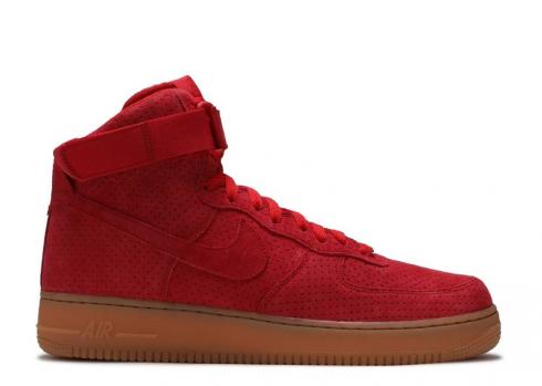 Nike Wmns Air Force 1 Hi Suede University Red 749266-601