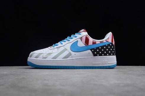 2018 Parra x Nike Air Force 1 '07 White Multi Color 315122-170