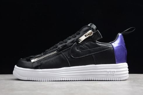 2019 ACRONYM x Nike Lunar Force 1 SP Black Purple 698699 003