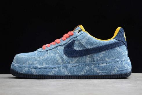 2019 Levis x Nike By You x Nike Air Force 1 Low Exclusive Denim CV0670 447