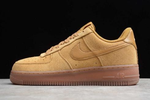 2019 Nike Air Force 1 LV8 3 Wheat Gum Light Brown BQ5485 700