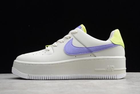 2019 Wmns Nike Air Force 1 Sail Medium Violet CN2579 151