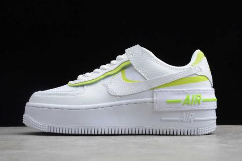 2020 Nike Wmns Air Force 1 Shadow Volt White Lemon Venom CI0919-104