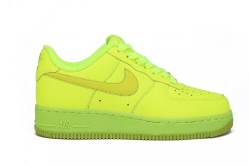 Air Force 1 Low Volt Fierce Green GS Casual Sneakers 596728-701
