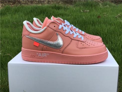 Air Force 1 Low X Off-White Pink Silver CI1173-601