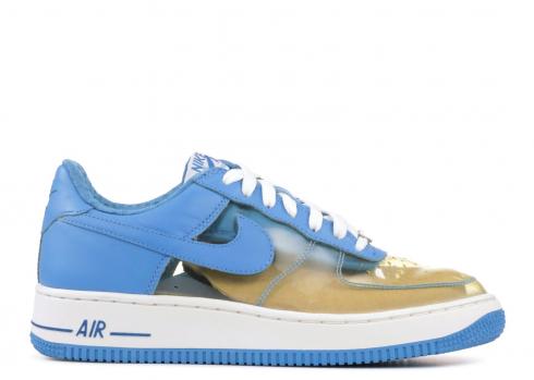 Air Force 1 Premium Fantastic 4 Invisible Woman Harbor Blue Clear White Military 313641-941
