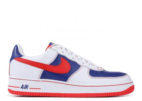 Air Force 1 Remix Da Kix White Sport Royal Red Chile 307334-161