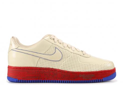 Air Force 1 Supreme Vib I O 07 Pearl White Varsity Red 316077-221