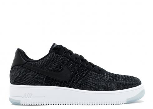 Air Force 1 Ultra Flyknit Low Dark White Black Grey 817419-004