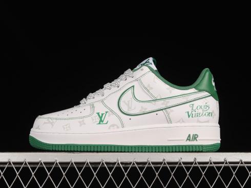 LV x Nike Air Force 1 07 Low Green White Grey BS8805-603