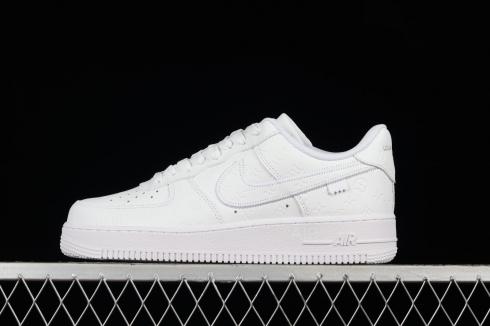 LV x Nike Air Force 1 07 Low White Metallic Gold LD0212