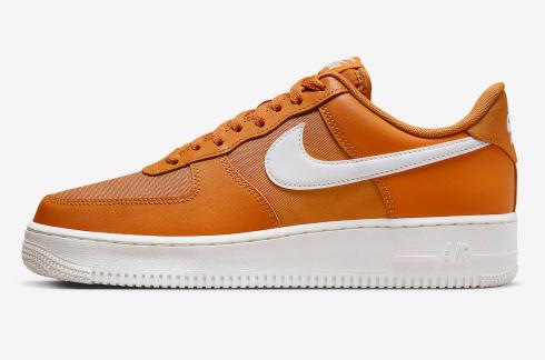 Nike Air Force 1 07 LV8 Nylon Orange Monarch Sail FB2048-800