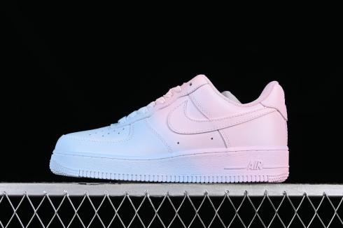 Nike Air Force 1 07 Low A girl's Heart Pink Blue QX2023-707