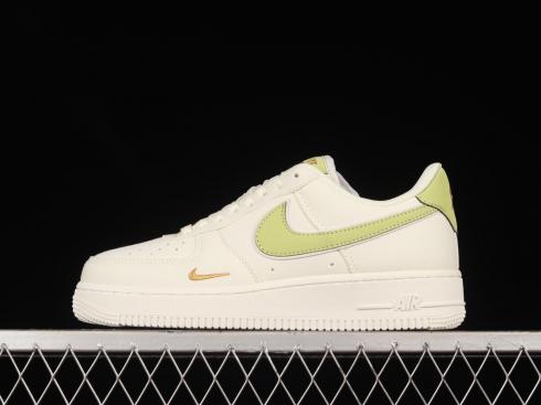 Nike Air Force 1 07 Low Cream Metallic Gold Green Sail MN5696-109