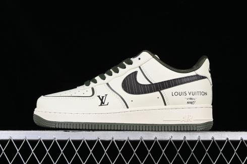 Nike Air Force 1 07 Low LV Black Grey Green CT3228-400