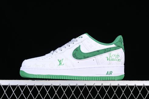 Nike Air Force 1 07 Low LV White Green Silver CV0670-400