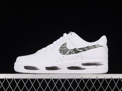 Nike Air Force 1 07 Low Paisley White Black DE0099-006