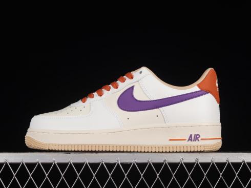 Nike Air Force 1 07 Low Purple Cabbage Orange YY3188-102