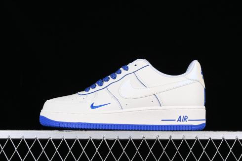 Nike Air Force 1 07 Low Rice White Royal Blue DD9915-677