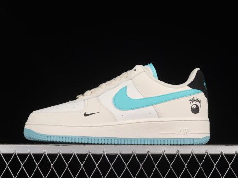 Nike Air Force 1 07 Low SE Beige Light Blue Black HX123-005