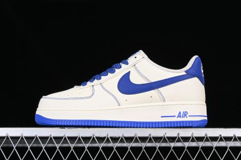 Nike Air Force 1 07 Low Sail Rice White Navy Blue TQ1456-233