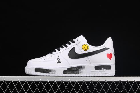 Nike Air Force 1 07 Low White Black Red 315122-811