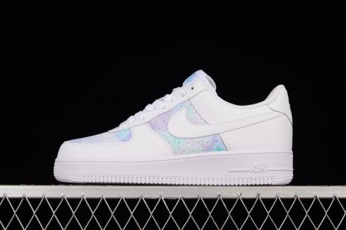 Nike Air Force 1 07 Low White Purple Blue CH3512-003