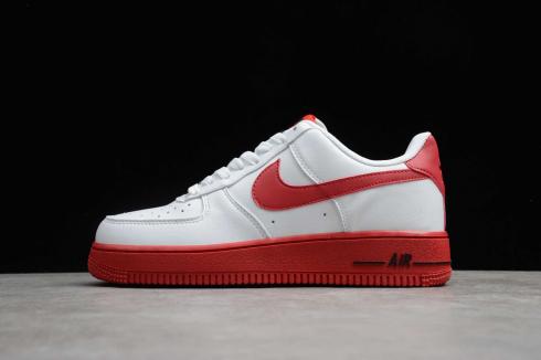 Nike Air Force 1'07 Low White University Red Black AO6820-800