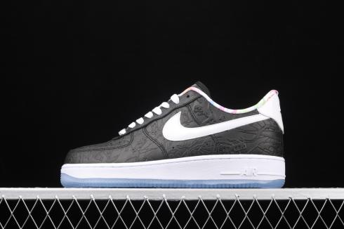 Nike Air Force 1'07 PRM Black White Metallic Gold CU8870-118