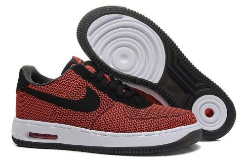 Nike Air Force 1 Elite Textile Crimson Red Black 725144-600
