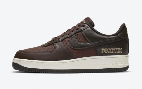 Nike Air Force 1 GTX GORE-TEX Baroque Brown White CT2858-201