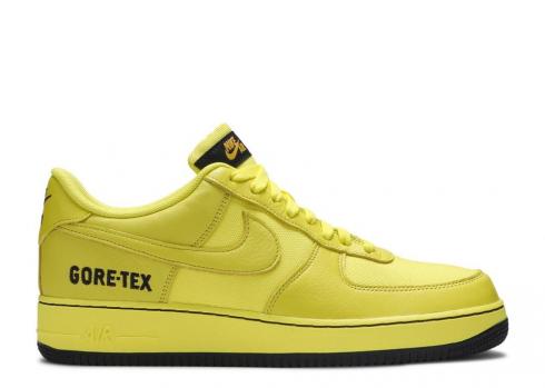 Nike Air Force 1 Gtx Gore Tex Black Dynamic Yellow CK2630-701