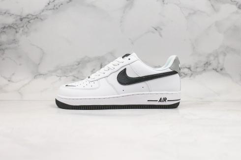 Nike Air Force 1 LV8 GS Summit White Black Grey Shoes CT5531-100